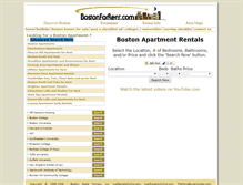 Tablet Screenshot of bostonforrent.com